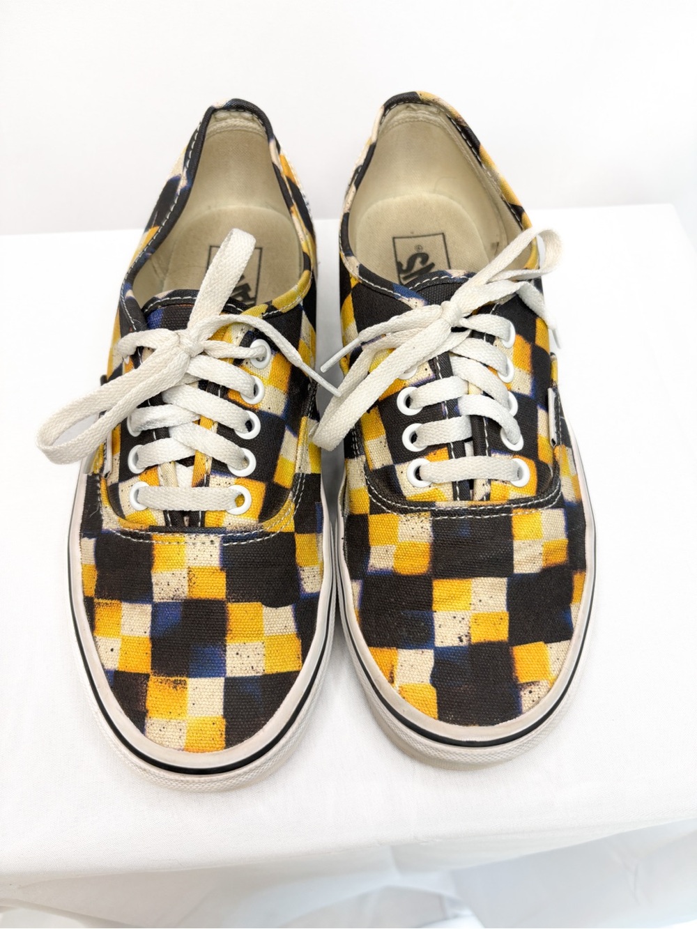 Vans Black and Cream Checker - Picture 2 of 4